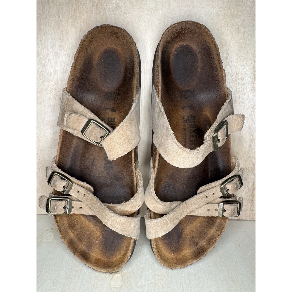 Franca Birkenstock Braided Leather‎ Sandals US Size 8